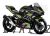 Complete 3M™ Decal Sticker Kit - 46 LIME for Kawasaki Ninja 400