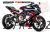 Complete 3M™ Honda CBR650F Decal Sticker Kit - 93 STAR