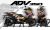 Honda ADV350 Decal Sticker Kit - 93 RACING