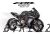 Complete 3M™ Honda CBR650R Decal Sticker Kit - APOCALYPSE (Blue)