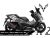 Complete 3M™ Honda Forza 350 Decal Sticker Kit - ARAI 41 (Black)
