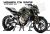 Complete 3M™ Honda CB650F (2017) Decal Sticker Kit - ARMY