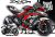 Decal Sticker Kit - Blade Line (Red/Gray) for Kawasaki ZX-10R
