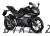 YZF-R15 Black Plastic Set
