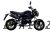 Honda MSX Plastics Black - Complete Set