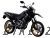CRF250M ('13) Black Sticker Set