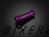 Premium Adjustable Waterproof Tax Disc Tube Holder - Purple