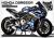 Complete 3M™ Honda CBR650R Decal Sticker Kit - Aruba Blue