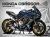 Complete 3M™ Honda CBR650R Decal Sticker Kit - Furious Line Blue (Black Lines)