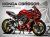 Complete 3M™ Honda CBR650R Decal Sticker Kit - Furious Line Red (Yellow Lines)
