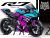 Complete 3M™ Decal Sticker Kit - CYBER LINE (Pink) for Yamaha YZF-R7