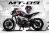 Complete 3M™ Decal Sticker Kit - DARUMA (Purple) for Yamaha MT-09 ('13-'16)