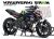 Kawasaki ER-6N Decal Sticker Kit-Movistar
