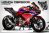 Honda CBR500R (2019) Decal Sticker Kit - FIREBLADE (BLUE)