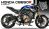 Complete 3M™ Honda CB650R Decal Sticker Kit - FIREBLADE (Blue)