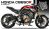 Complete 3M™ Honda CB650R Decal Sticker Kit - FIREBLADE (Red)