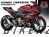 XMAX 300 (2017) Gray Plastic Parts Set