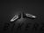 Rear Footrests - Silver