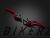 Premium Adjustable Front-Rear Brake Lever 02 - Red
