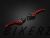Premium Folding Adjustable Front-Rear Brake Lever 03 - Red