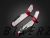 Foot Plate with Extra Protection - Red/Silver