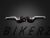 Folding Adjustable Front Brake-Clutch Lever (Flat : Long) - Silver