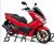 PCX Red Plastic Parts Complete (R263)
