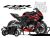 Complete 3M™ Honda CBR650R Decal Sticker Kit - Honda Signature (Red)