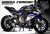 Complete 3M™ Honda CBR650F Decal Sticker Kit - HP4 RR (Blue)
