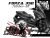 Complete 3M™ Honda Forza 350 Decal Sticker Kit - HP POWER (Black)