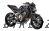 Complete 3M™ Honda CB650F (2017) Decal Sticker Kit - HRC RACE