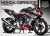 Honda CBR500R (2013-2015) Decal Sticker Kit - HRC RACE RR (Red)