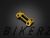 Bar Clamp set OD.22.2 mm - Light Gold