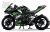 Complete 3M™ Kawasaki Ninja 400 Decal Sticker Kit - LIMITED (Green)