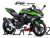 Complete 3M™ Decal Sticker Kit - LINE (Black/Red) for Kawasaki Ninja 400