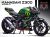 Complete 3M™ Decal Sticker Kit - MONSTER (Green) for Kawasaki Z300