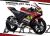 Complete 3M™ Yamaha YZF R15 (2017) Decal Sticker Kit - Movistar V2