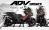 Complete 3M™ Honda ADV 350 ('22-'24) Decal Sticker Kit - ONI (Black)