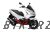 PCX 2018/2019 FULL WHITE-RED PLASTIC PARTS