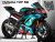 Complete 3M™ Decal Sticker Kit - PETRO for Yamaha YZF R6