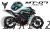 Complete 3M™ Decal Sticker Kit - PTN RACING for Yamaha MT-07 (2021)