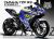 Yamaha YZF R3 Decal Sticker Kit-Racing 46