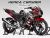 Honda CBR500R (2013-2015) Decal Sticker Kit - RACE TIGER