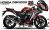 Complete 3M™ Honda CBR300R Decal Sticker Kit-Race Machine (Red) Style