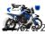 Complete 3M™ Decal Sticker Kit - RACING (Blue) for Yamaha Ténéré 700
