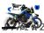 Complete 3M™ Decal Sticker Kit - RACING (Blue/Lime) for Yamaha Ténéré 700