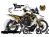 Complete 3M™ Decal Sticker Kit - RACING LINE (Yellow) for Yamaha Ténéré 700
