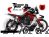 Complete 3M™ Decal Sticker Kit - RACING (Red) for Yamaha Ténéré 700