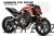 Complete 3M™ Honda CB650F (2017) Decal Sticker Kit - Repsol