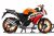 Honda CBR300R Full Orange/White Plastic Parts